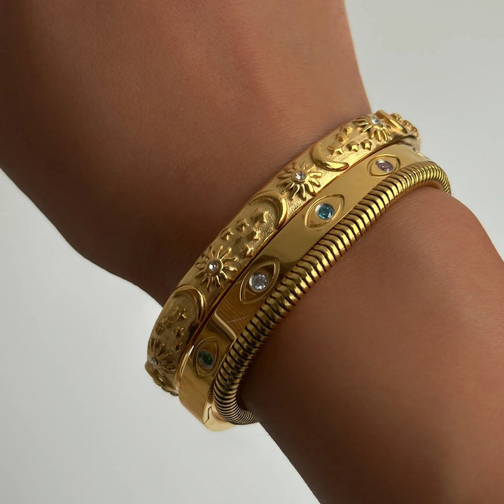 Elegant Gold Bangles