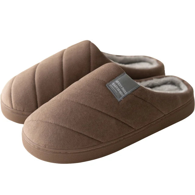 Plush Cotton Indoor Slippers