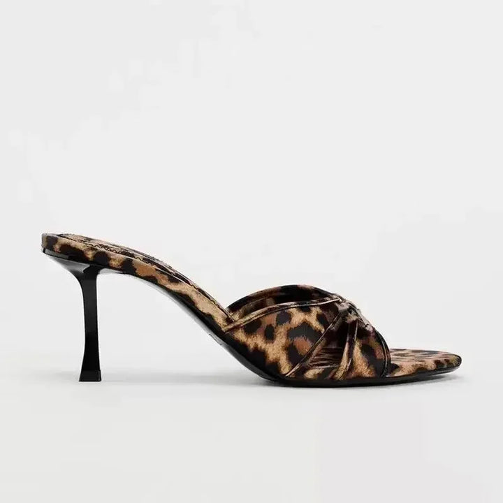 Leopard Print High Heels