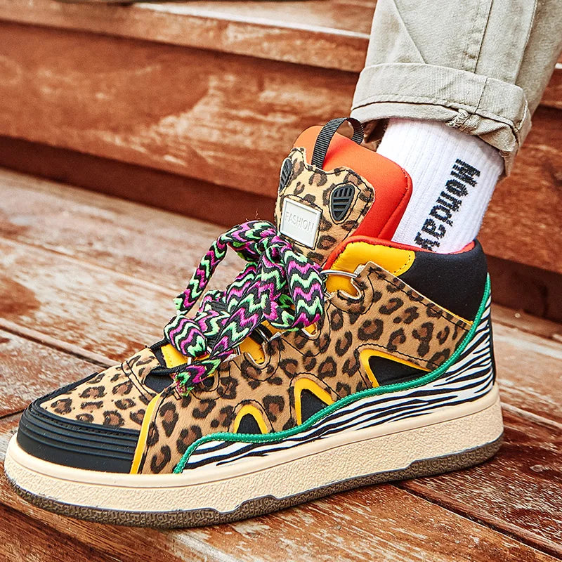 Wild Print High-Tops