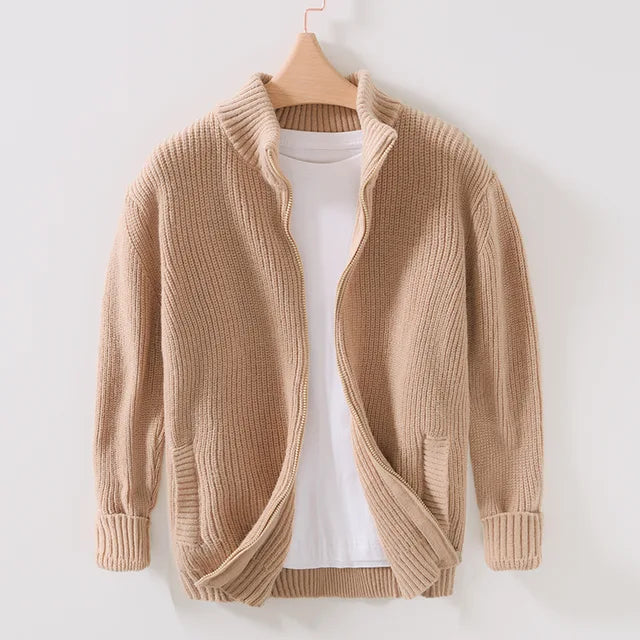 Men's Thick Knit Cardigan