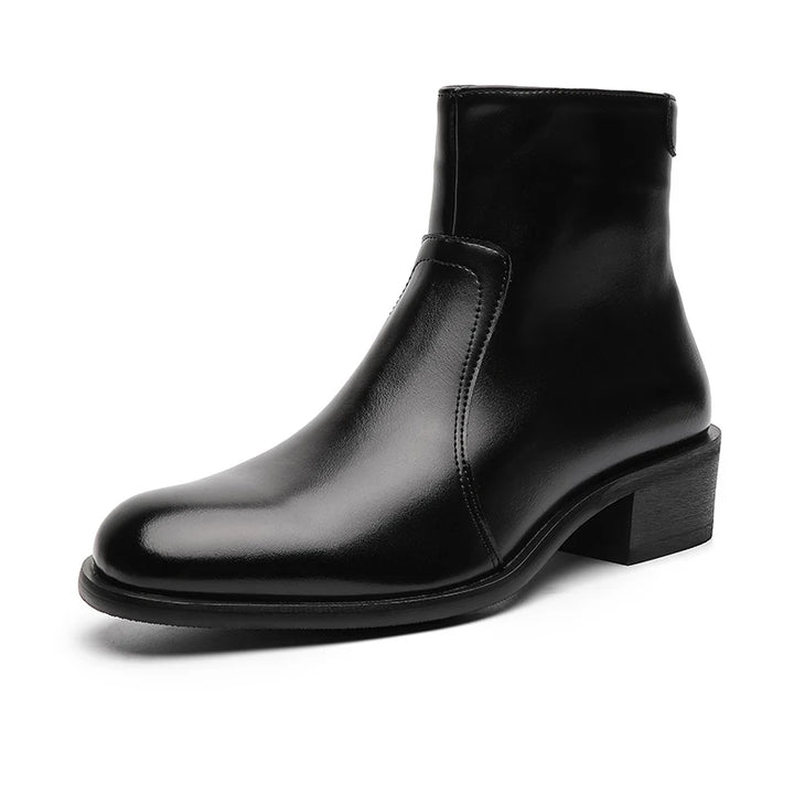 Men's Leather Chelsea Boots - Business Casual Ankle Boots