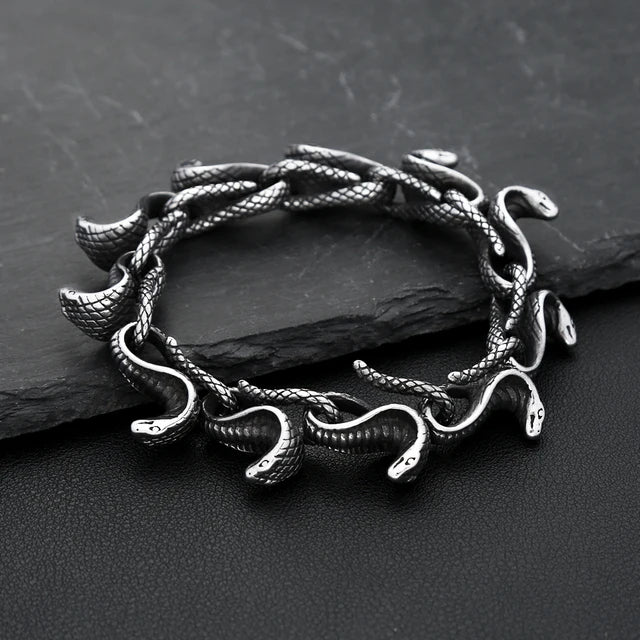 Stainless Steel Snake Bracelet