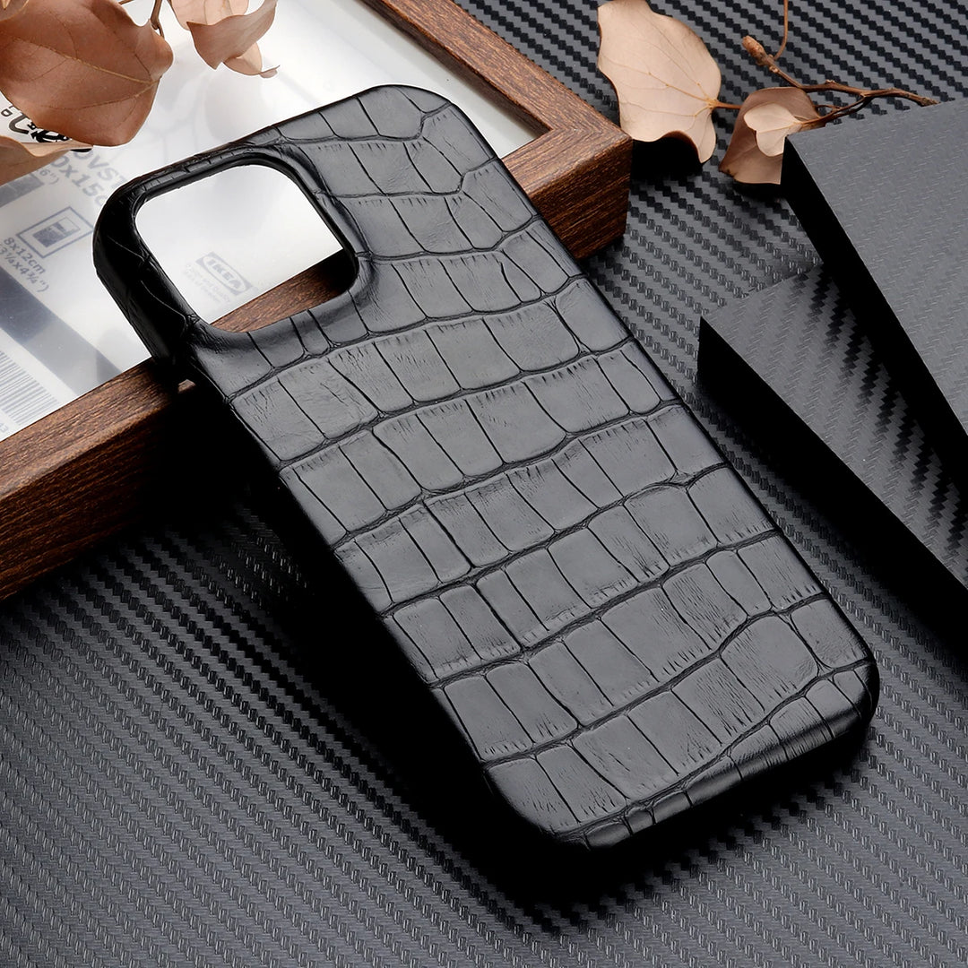 Luxury Crocodile Pattern Phone Case