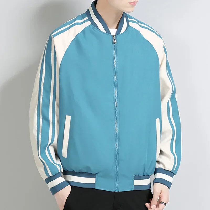 Retro Varsity Track Jacket