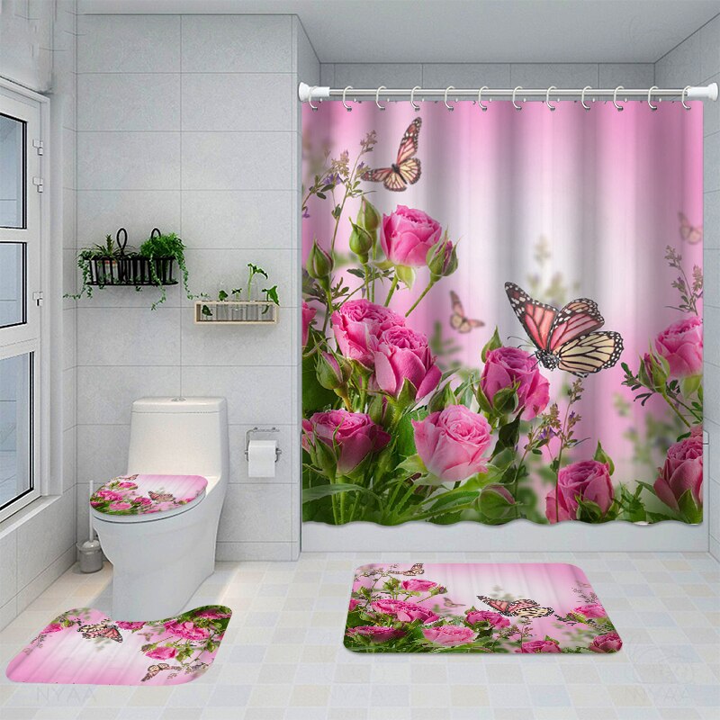 Floral Bathroom Decor