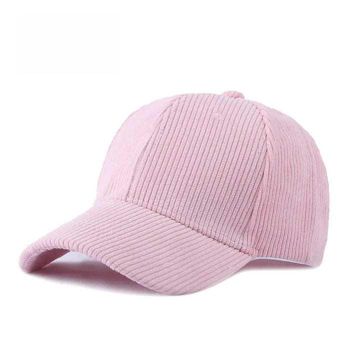 Nylora Corduroy Baseball Cap - Unisex Adjustable Snapback
