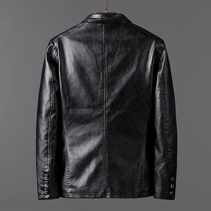 Sullivan Leather Blazer Jacket