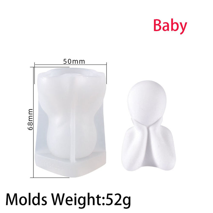 Abstract Human Body Mold