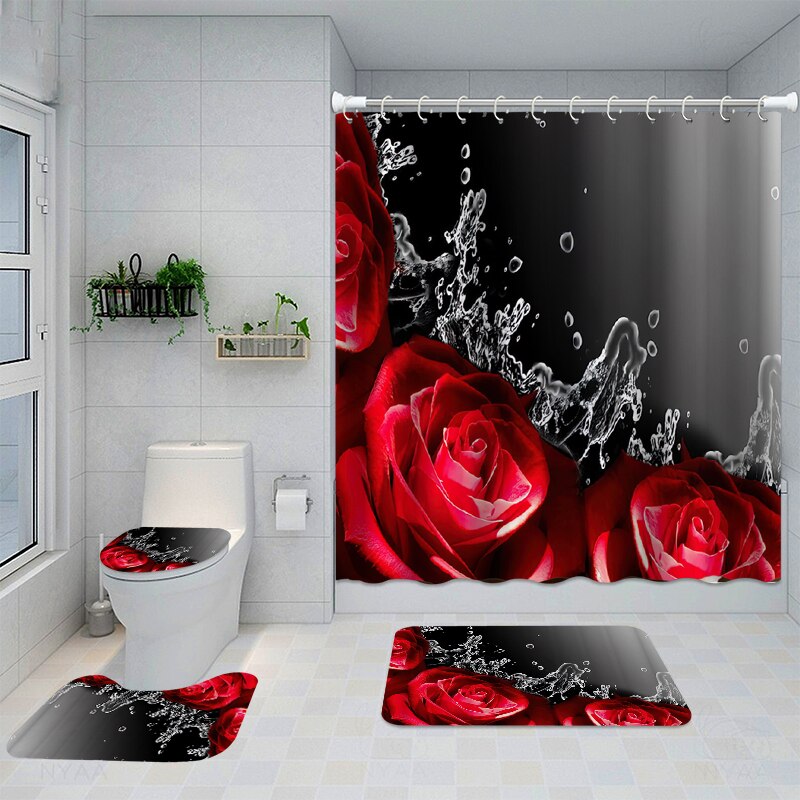 Floral Bathroom Decor