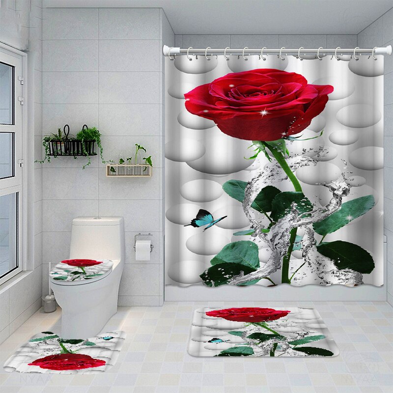 Floral Bathroom Decor