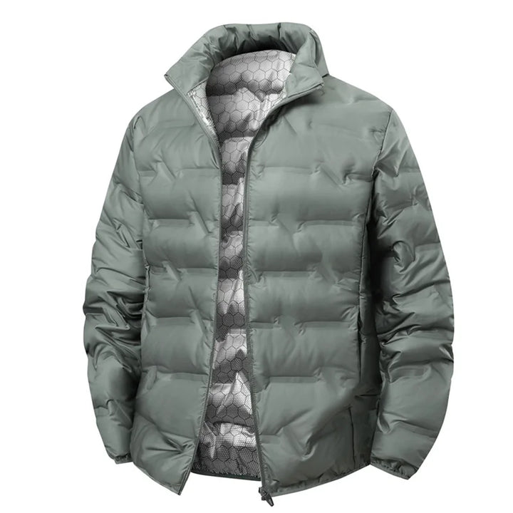 Men's Duck Down Puffer Jacket - Waterproof Windproof Winter Jacket