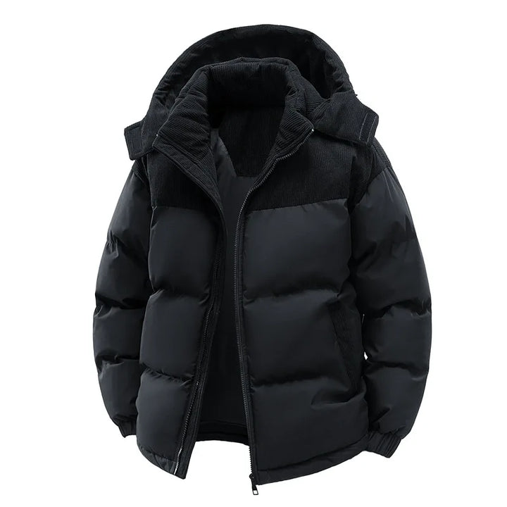 Men's Winter Jacket -Warm Cotton Jacket Fleece Lined