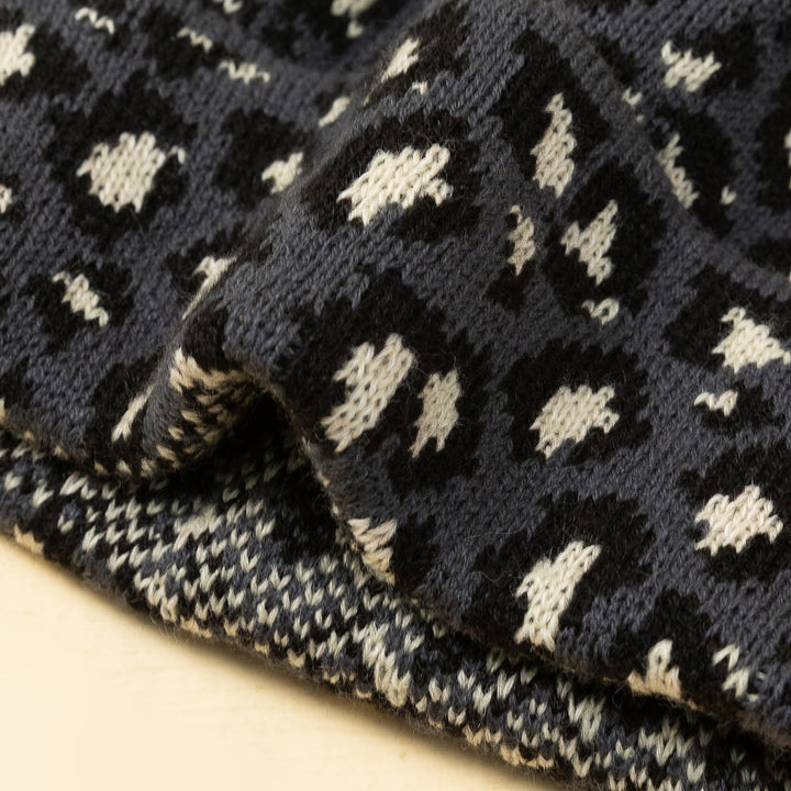 Lucia Leopard Beanie