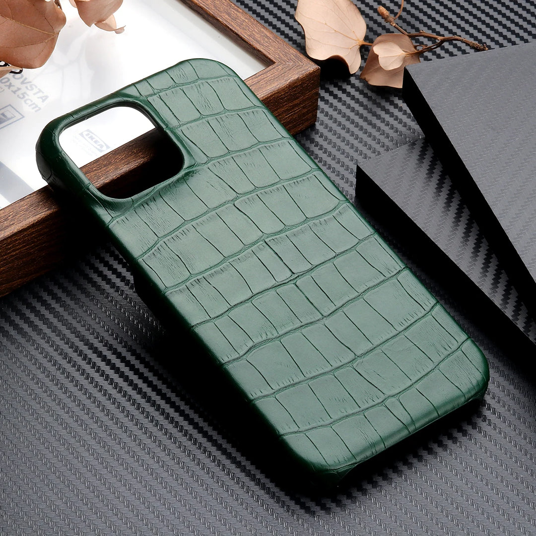 Luxury Crocodile Pattern Phone Case