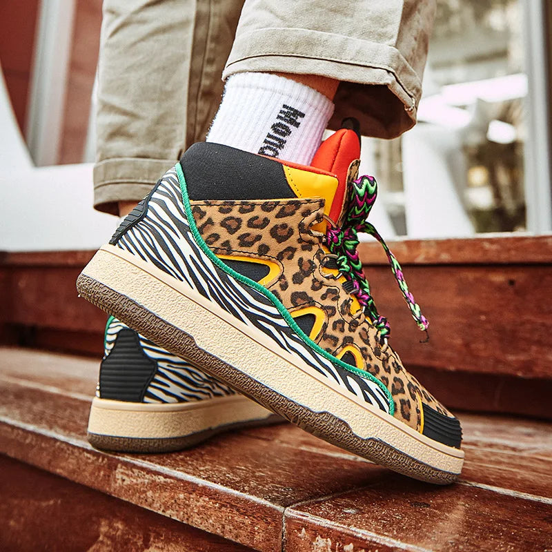 Wild Print High-Tops