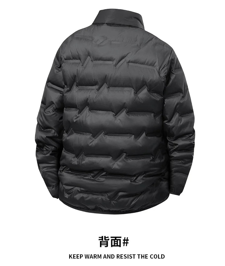 Men's Duck Down Puffer Jacket - Waterproof Windproof Winter Jacket