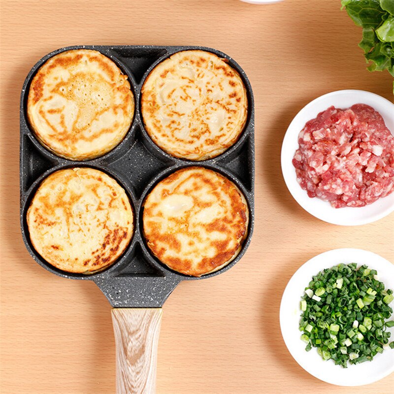 4-Hole Frying Pan