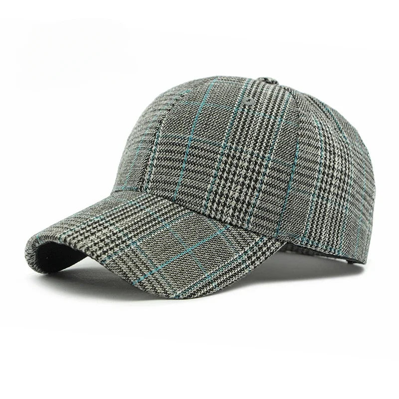 Checker Grid Sunshield Cap