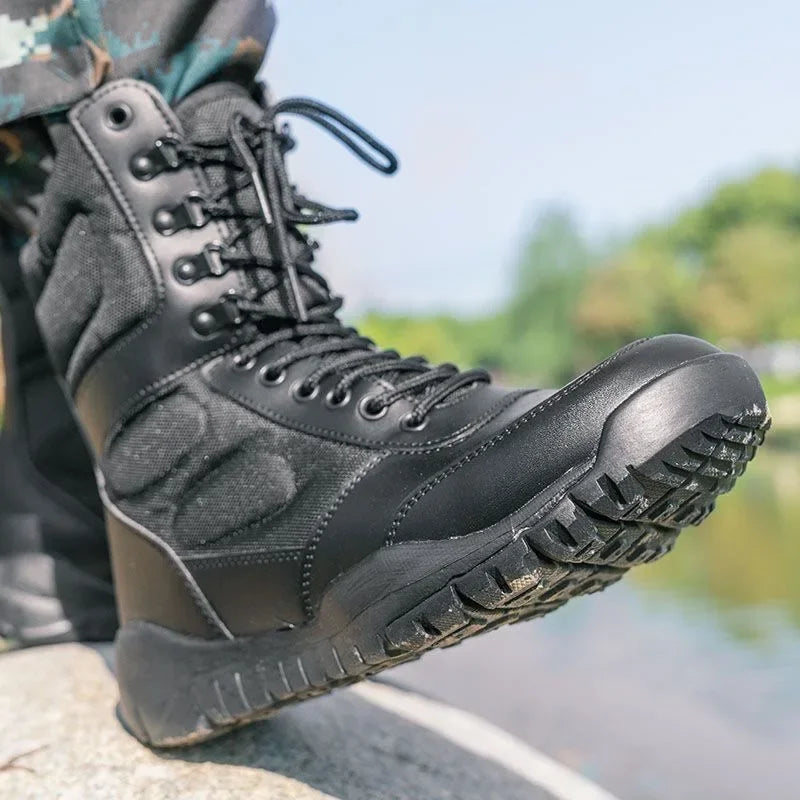 Tactical Leather Boots