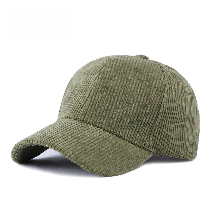Nylora Corduroy Baseball Cap - Unisex Adjustable Snapback