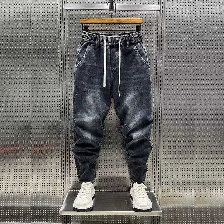 Denim Jogger Pants