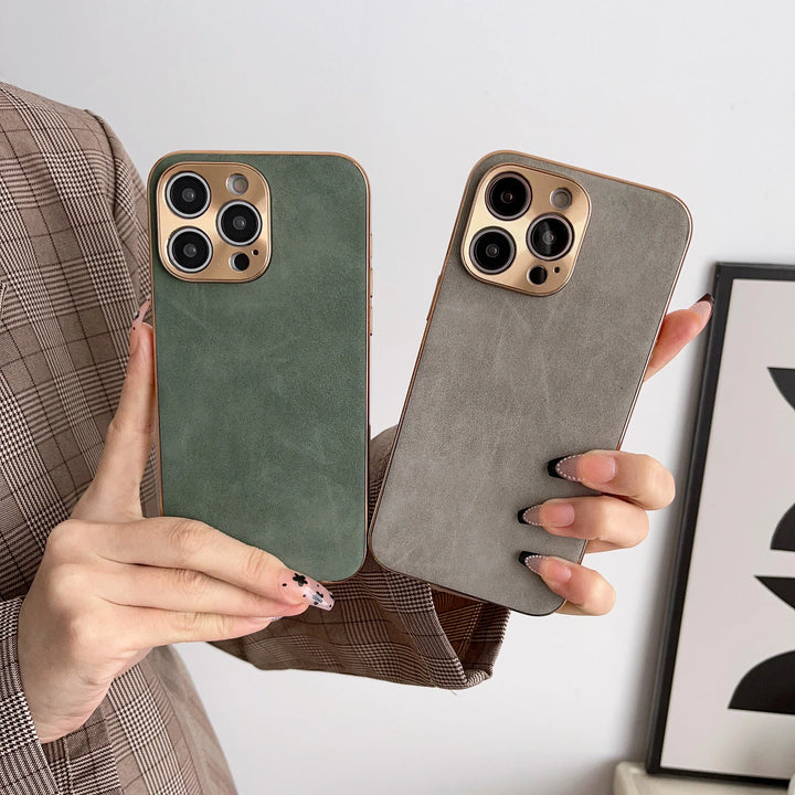 Classic Leather iPhone Case