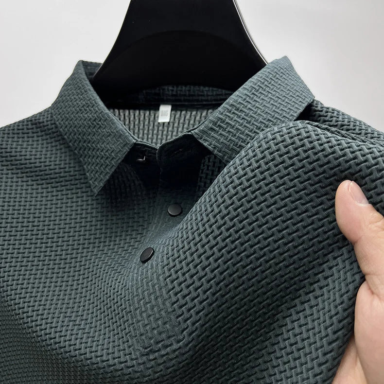 Textured Polo Shirt