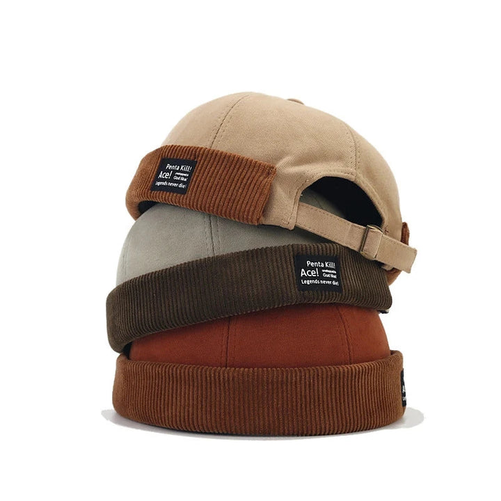 Stylish Corduroy Caps