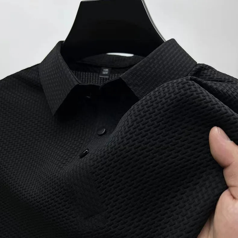 Textured Polo Shirt