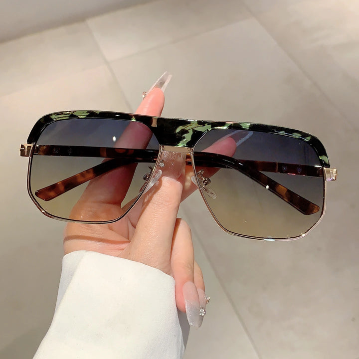 Oversized Tortoise Sunglasses