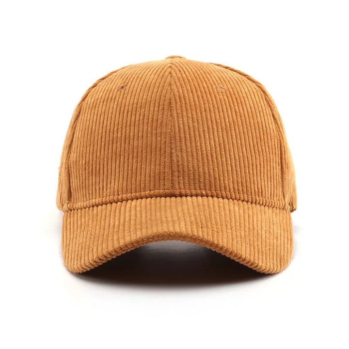 Nylora Corduroy Baseball Cap - Unisex Adjustable Snapback