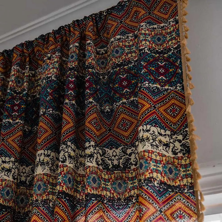 Bohemian Tassel Curtains