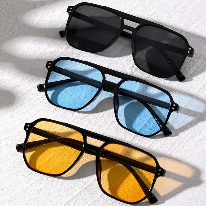 Multi-Tint Aviator Sunglasses