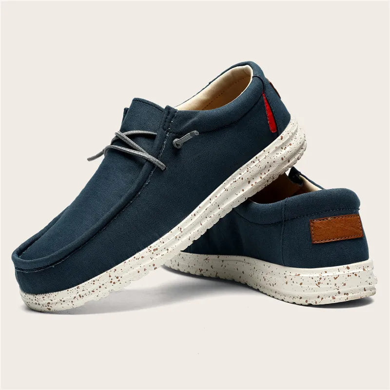 Horizon Breeze Canvas Loafers