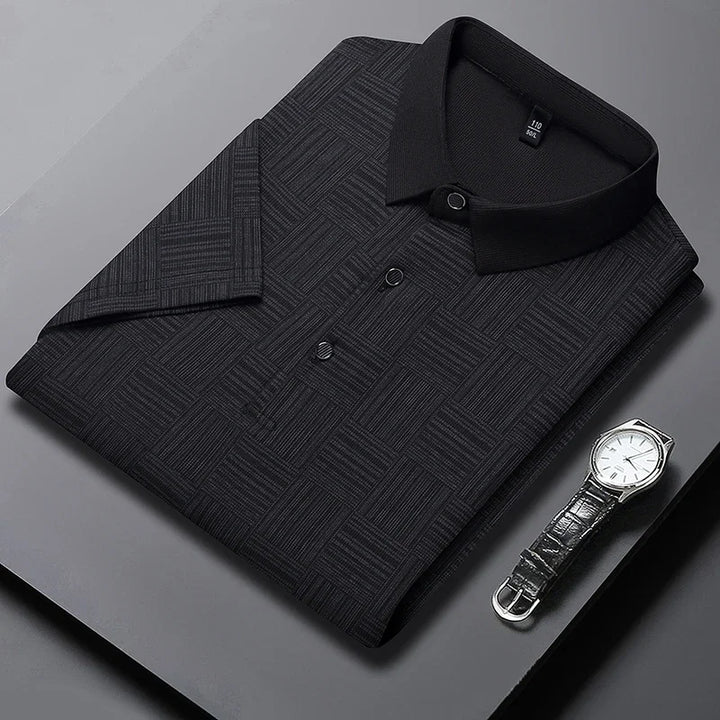 Veridon Men's Business Casual Polo Shirt - Short Sleeve