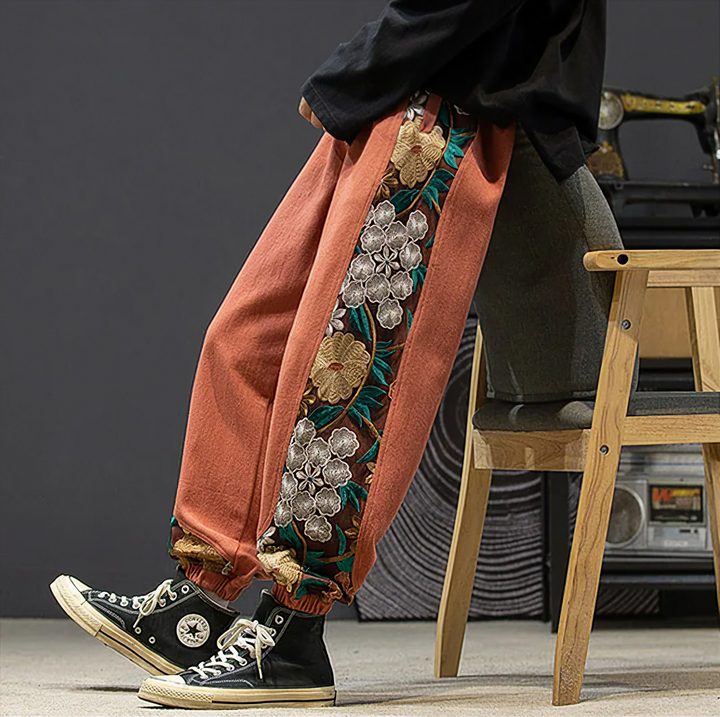 Harajuku Patchwork Oversized Joggers