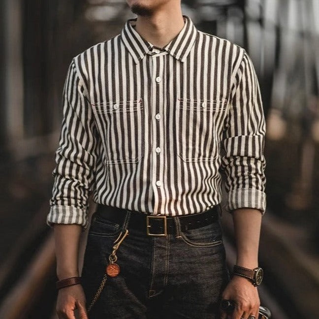 Heritage Striped Work Shirt: The Classic Urban Outfitter