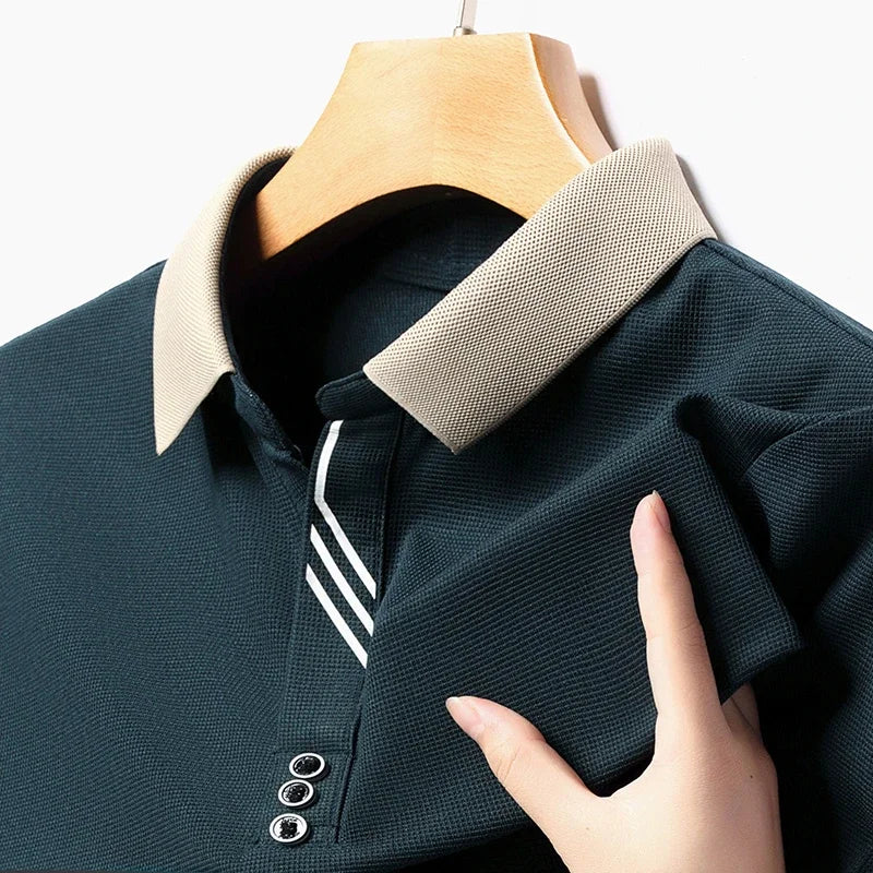 Vyrant Classic Men's Solid Polo Shirt