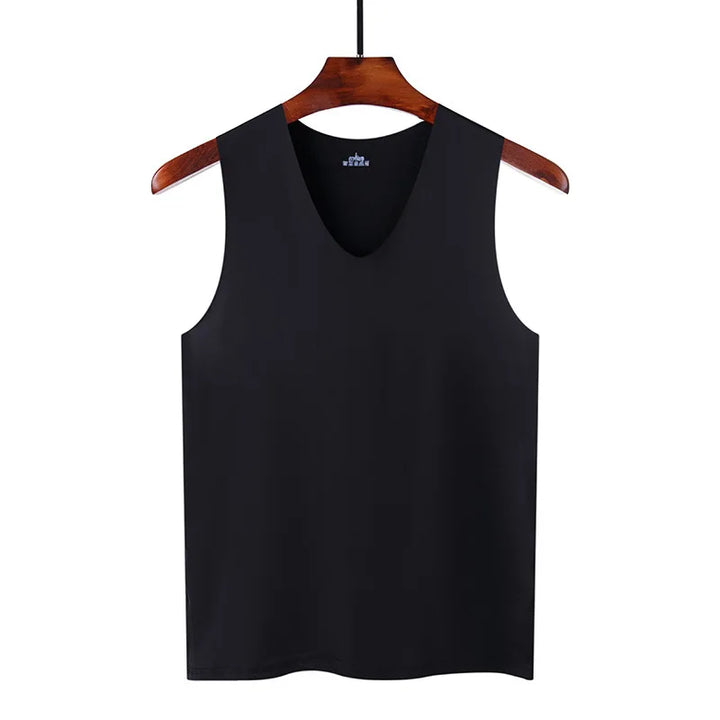 Veyron Seamless Mens Athletic Silk Tank Top