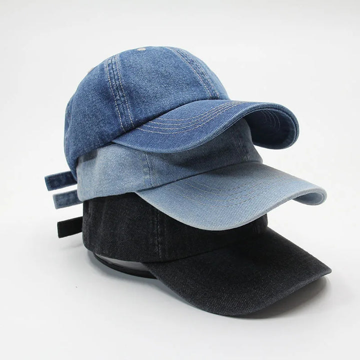 Vintage Denim Baseball Cap