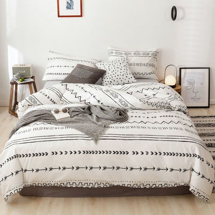 Bohemian Geometric Bedding.