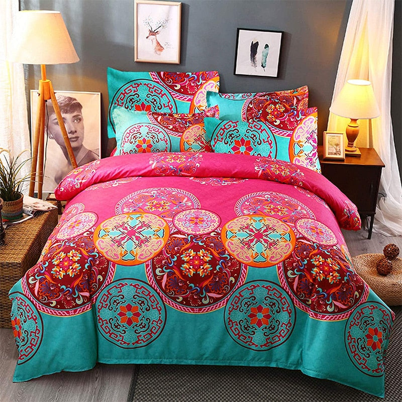 Bohemian Geometric Bedding.