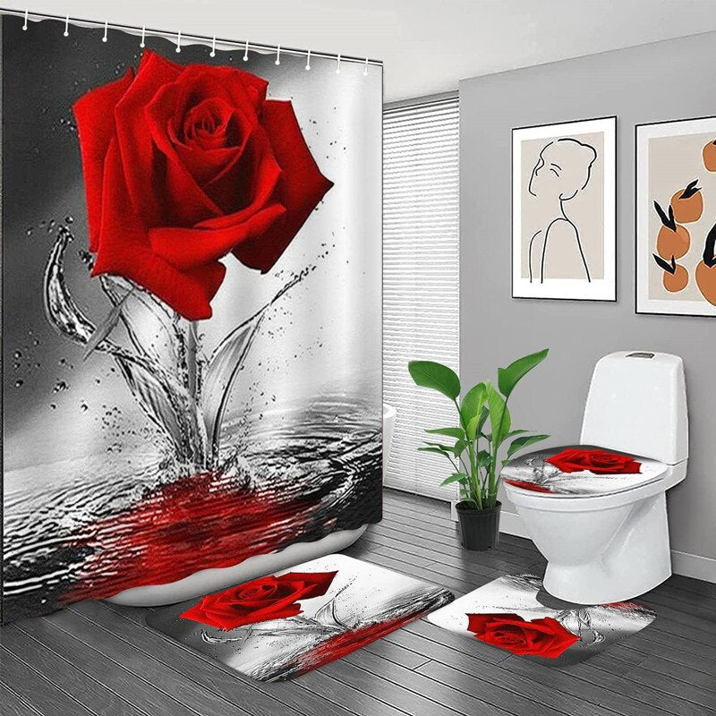 Floral Bathroom Decor