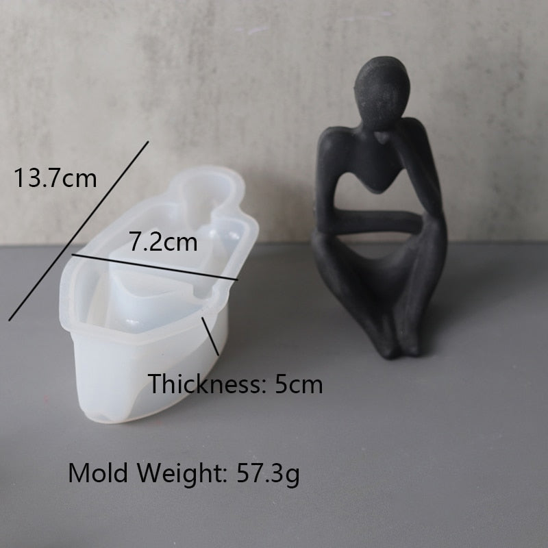 Abstract Human Body Mold