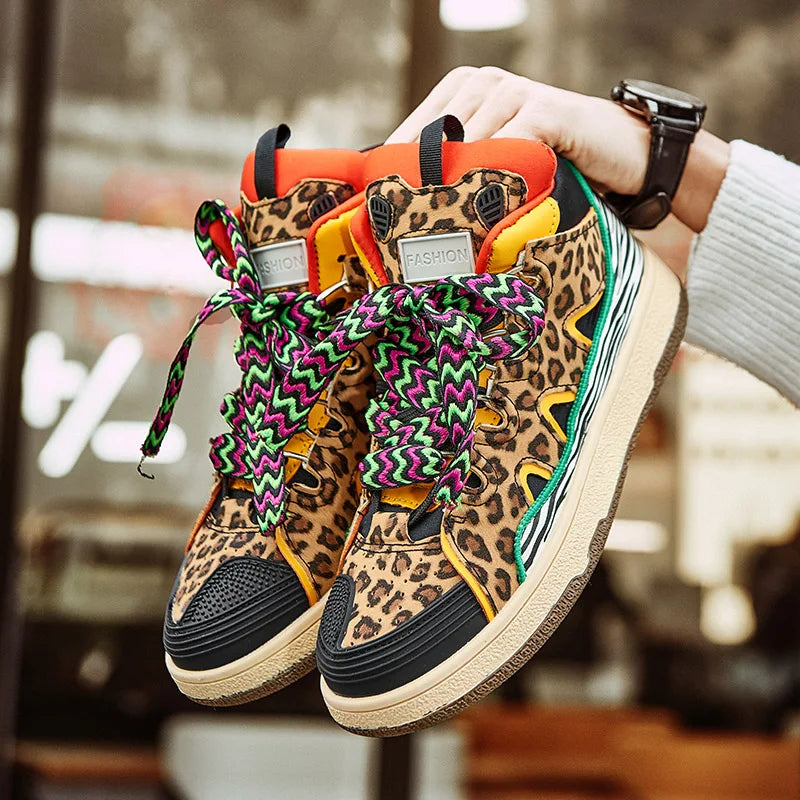 Wild Print High-Tops