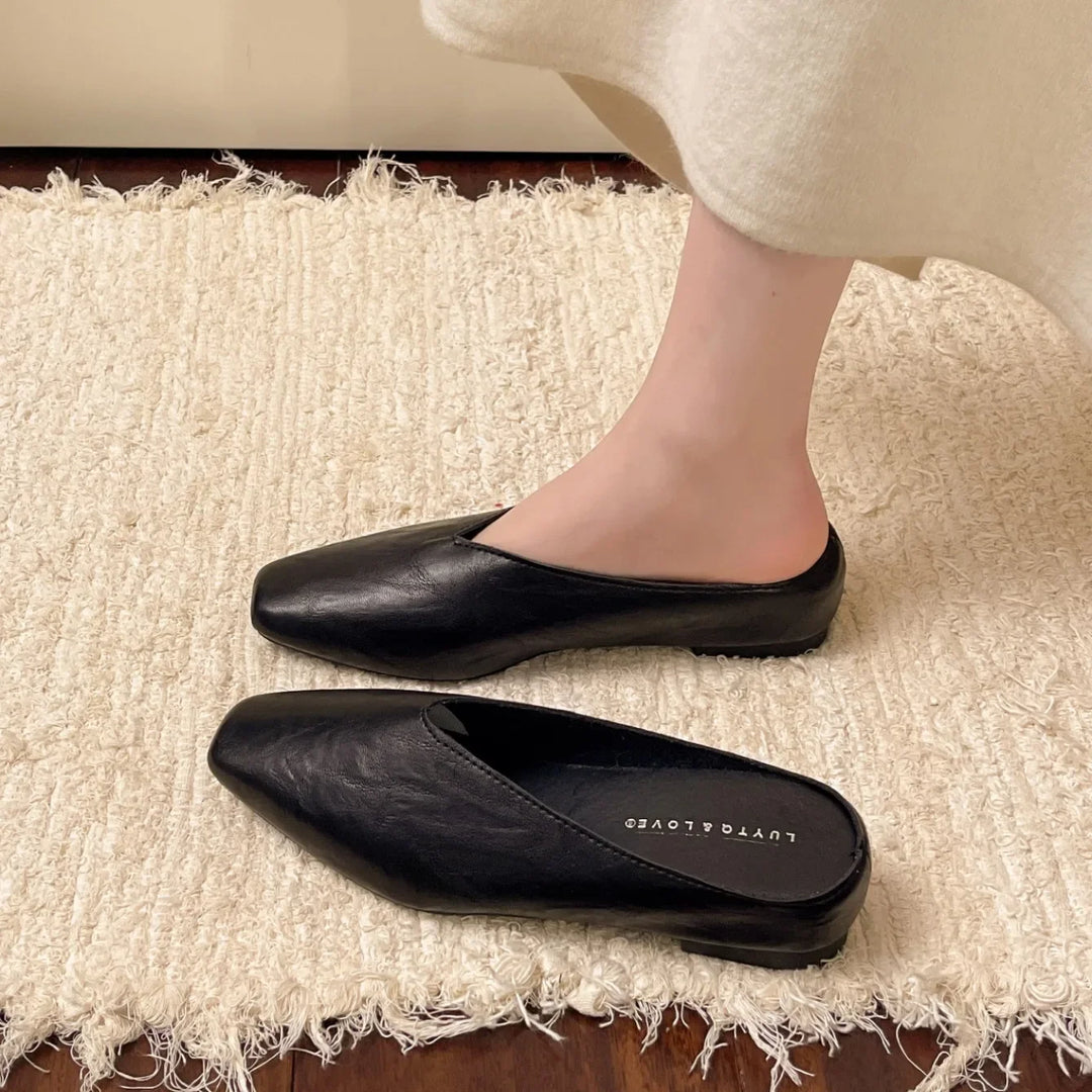 Chiara Leather Flats