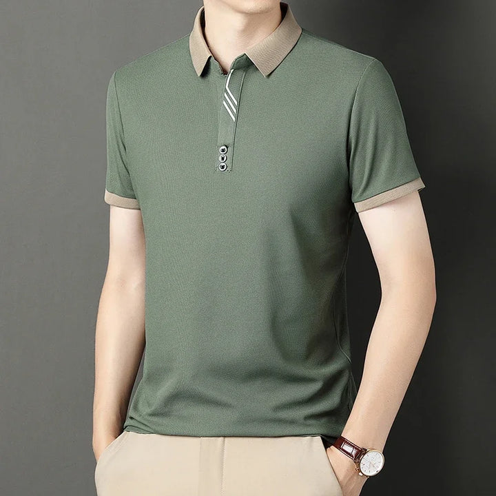 Vyrant Classic Men's Solid Polo Shirt