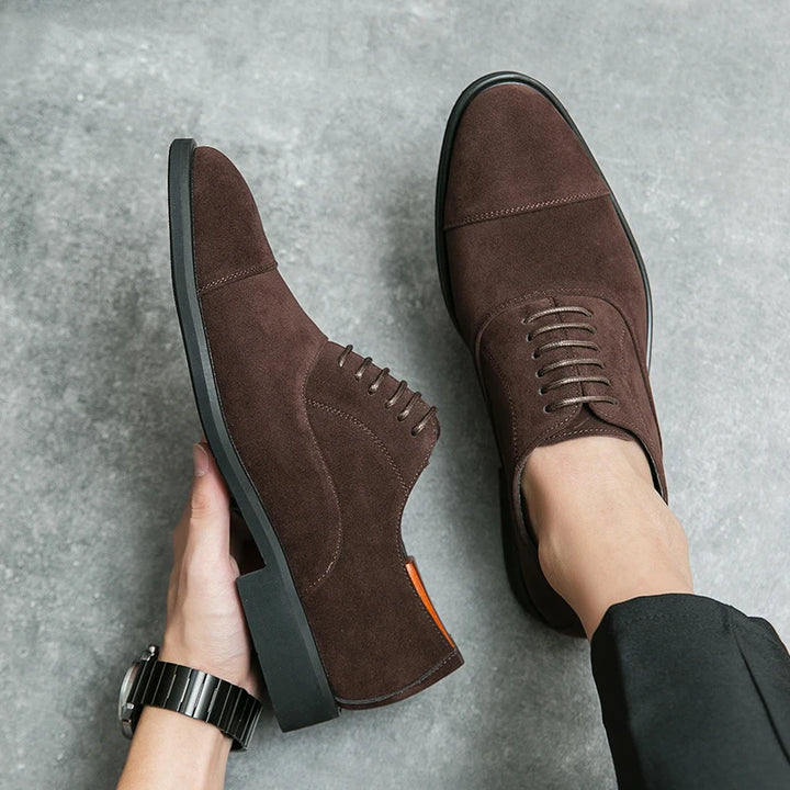 Classic Suede Oxfords