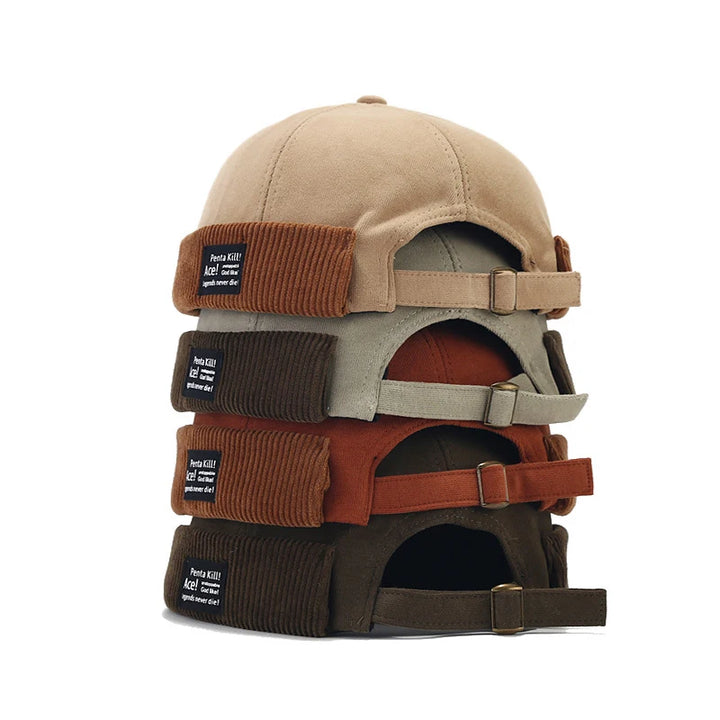 Stylish Corduroy Caps